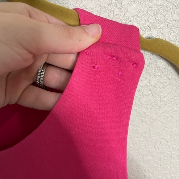 Judith March Hot Pink Tassel Dress Large - Picture 2 of 7